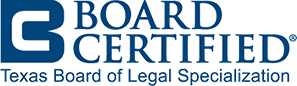 Board Certified—Family Law, Texas Board of Legal Specialization 